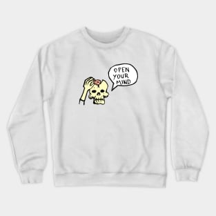 Open head Crewneck Sweatshirt